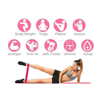TPE Yoga Resistance Band - Stretch Loop for Glutes, Pilates & Strength Training
