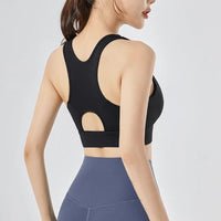 High-Impact Front-Zip Sports Bra