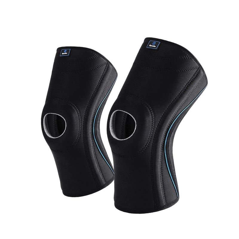Adjustable Knee Support Sleeve - Compression Patella Brace for Running & Basketball