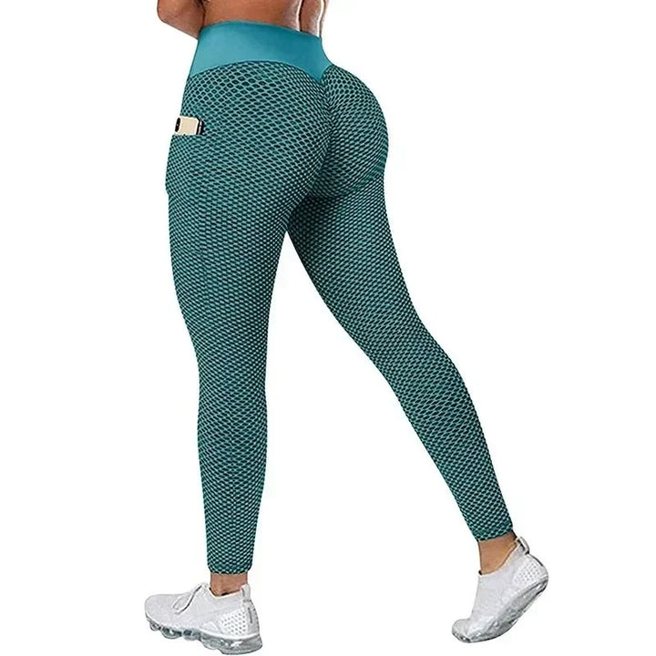 Pocket Scrunch Workout Leggings - Women&