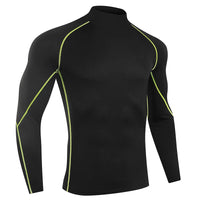 Men's Long Sleeve Compression Gym Shirt
