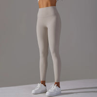 Breathable High-Waist Yoga Leggings - Women's Workout Tights for Running & Cycling