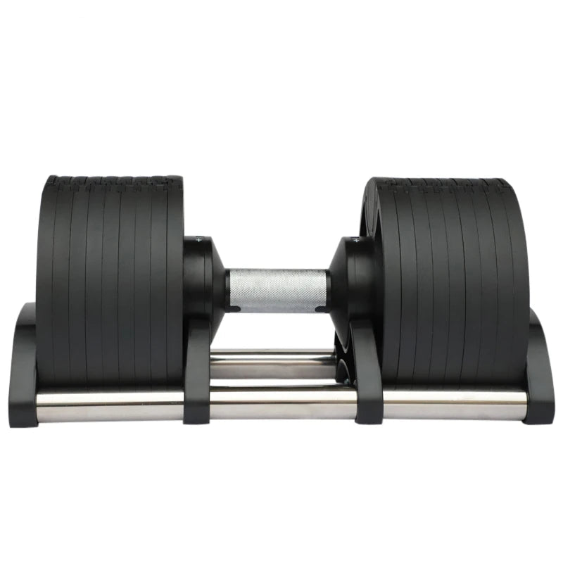Adjustable Dumbbell Pair - Incremental Home Weights for Strength & Full-Body Workouts