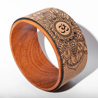 Cork Yoga Set - Pilates Ring and Stretch Tools for Home Flexibility Training