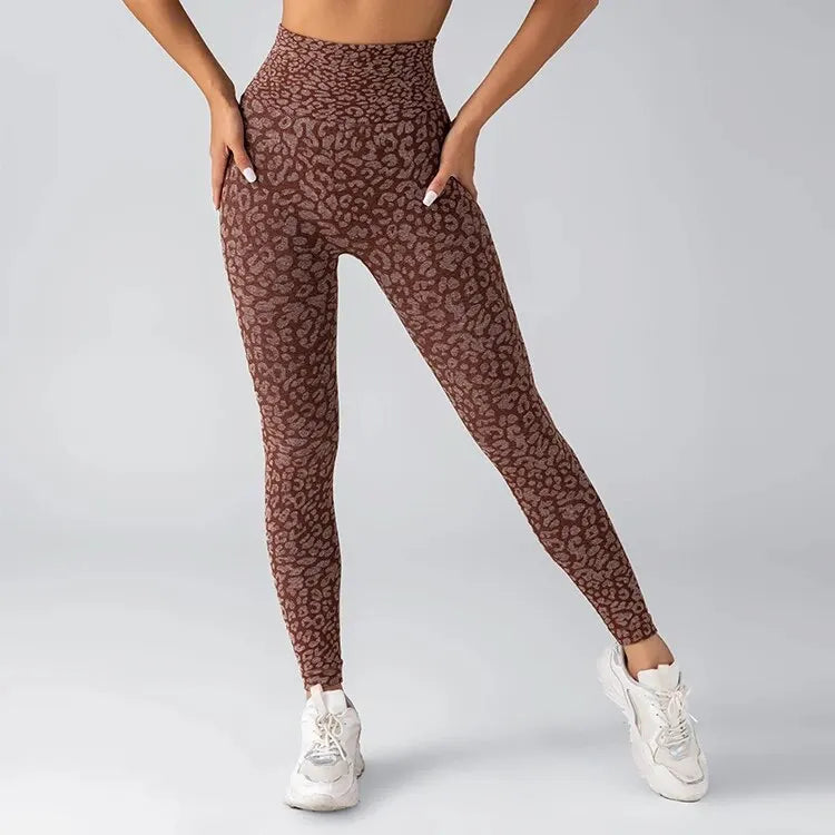 Seamless Leopard Sculpt Leggings