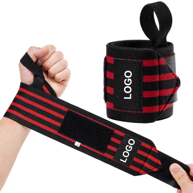 Extra-Strength Wrist Wraps - Lifting Support Straps for Gym & Power Training