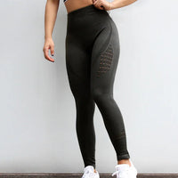 Seamless Tummy Control Compression Leggings