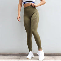 Seamless Tummy Control Compression Leggings