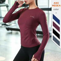 Seamless Long Sleeve Training Crop Top
