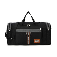 Nylon Travel Duffel Bag - Large-Capacity Weekender Holdall for Gym & Travel
