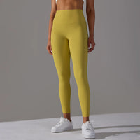 Breathable High-Waist Yoga Leggings - Women's Workout Tights for Running & Cycling