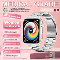 1.85" AMOLED Smart Watch - Women's Bluetooth Fitness Tracker with NFC & Health Monitoring