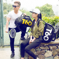 Dry-Wet Separation Gym Backpack - Large-Capacity Fitness Bag for Yoga & Sports