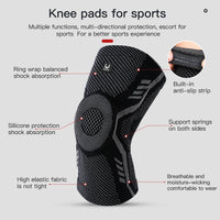 Patella Support Knee Brace - Compression Stabilizer for Running & Training