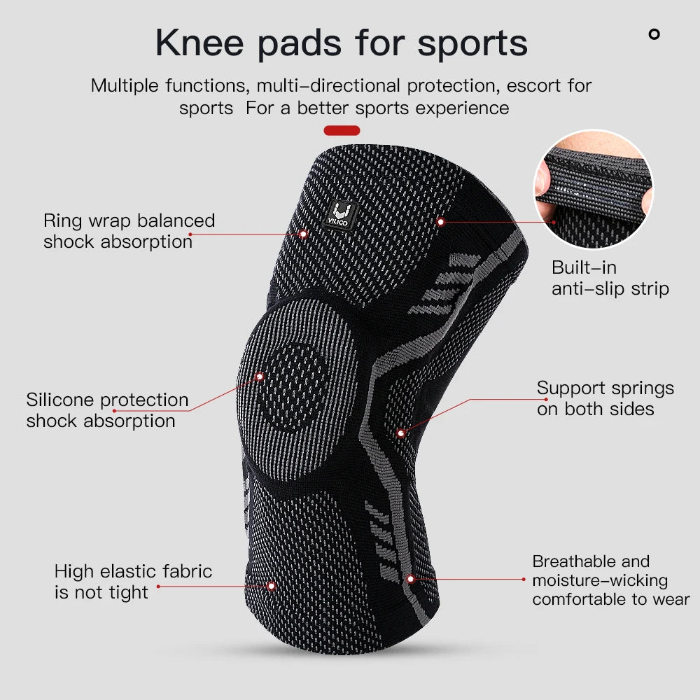 Patella Support Knee Brace - Compression Stabilizer for Running &amp; Training