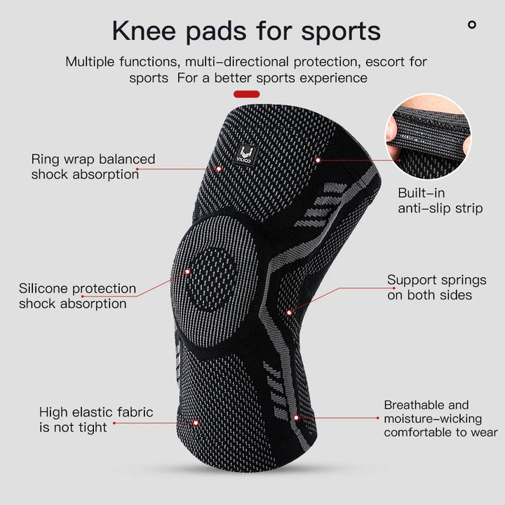 Patella Support Knee Brace - Compression Stabilizer for Running &amp; Training