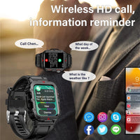 1.71" Outdoor Smart Watch - Men's Fitness Tracker for Training & Daily Wear