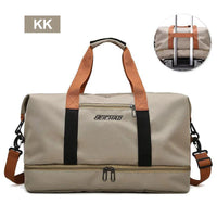 Portable Crossbody Gym Travel Bag - Short-Distance Weekender Duffel for Fitness