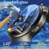 Advanced Health Smart Watch - ECG Bluetooth Tracker for Wellness & Daily Monitoring