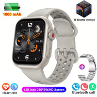 AMOLED GPS Smart Watch - Bluetooth Calling Fitness Watch with 1000mAh Battery