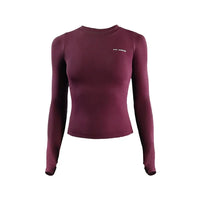 Seamless Long Sleeve Training Crop Top