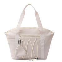 2-Piece Dry-Wet Gym Tote Set - Large Travel Duffel for Yoga & Swimming