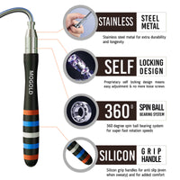 High-Speed Jump Rope - Adjustable Cardio Rope for CrossFit & Fat-Burning Workouts