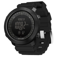 Digital Outdoor Sports Watch - Men's Waterproof Compass Watch for Running & Swimming