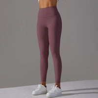 Breathable High-Waist Yoga Leggings - Women's Workout Tights for Running & Cycling