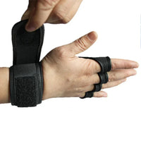 Anti-Slip Weightlifting Gloves - Wrist Support Grips for CrossFit & Gym Training