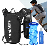 Ultra-Light Hydration Running Vest - Breathable Trail Pack for Marathon & Cycling