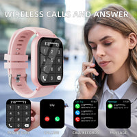 1.83" Bluetooth Calling Smart Watch - Fitness Tracker for Android & iPhone