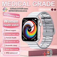 1.85" AMOLED Smart Watch - Women's Bluetooth Fitness Tracker with NFC & Health Monitoring
