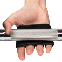 Leather Weightlifting Gloves - Palm Protection Grips for Pull-Ups & Gym Training