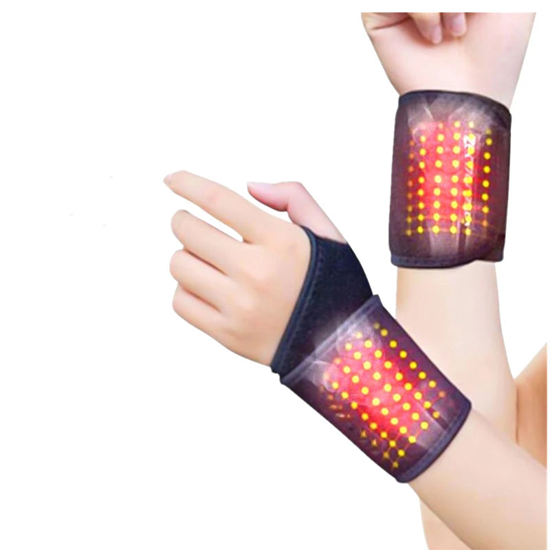 Self-Heating Wrist Support Wrap - Compression Brace for Training & Daily Comfort