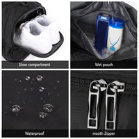 Multi-Compartment Gym Duffel Bag - Unisex Training Bag for Workout, Travel & Weekend Trips