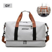 Portable Crossbody Gym Travel Bag - Short-Distance Weekender Duffel for Fitness