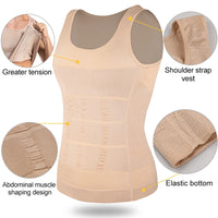 Men's Compression Body Shaper Tank
