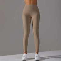 Breathable High-Waist Yoga Leggings - Women's Workout Tights for Running & Cycling