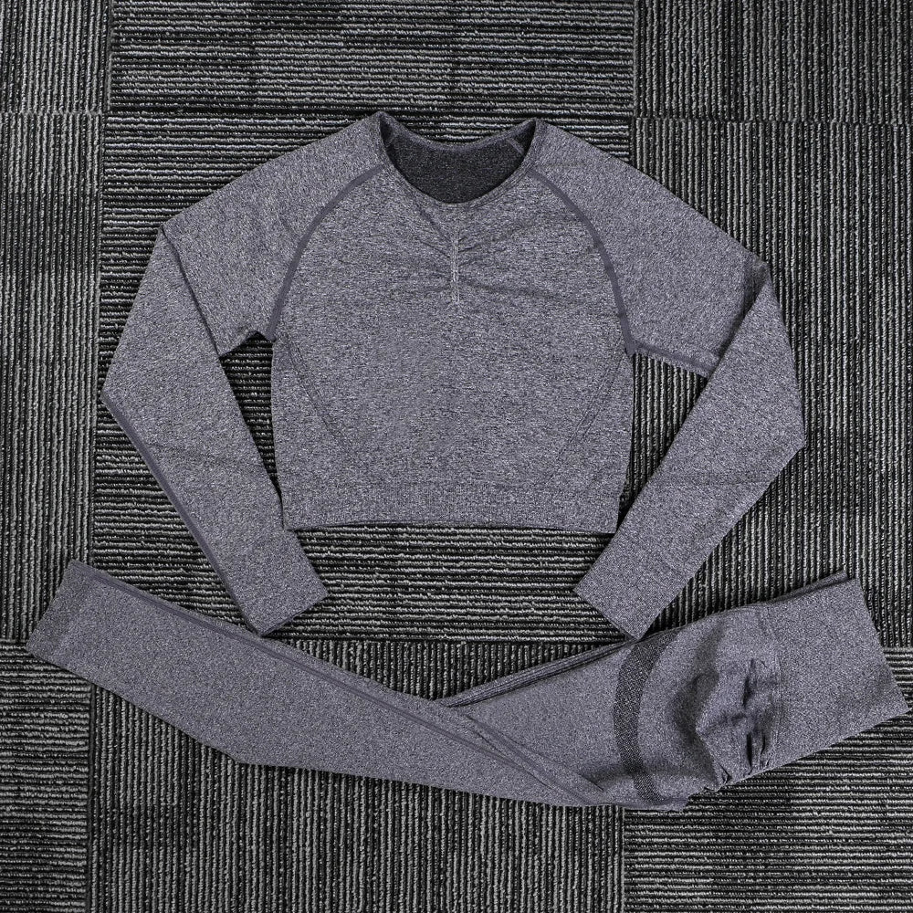 Seamless Push-Up Yoga Leggings - Women&