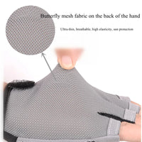 Breathable Half-Finger Cycling Gloves - Anti-Slip Training Gloves for Gym & Riding