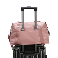 Waterproof Nylon Duffle Tote Bag - Women's Large Travel Gym Bag with Wet-Dry Pockets