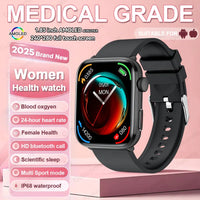 1.85" AMOLED Smart Watch - Women's Bluetooth Fitness Tracker with NFC & Health Monitoring