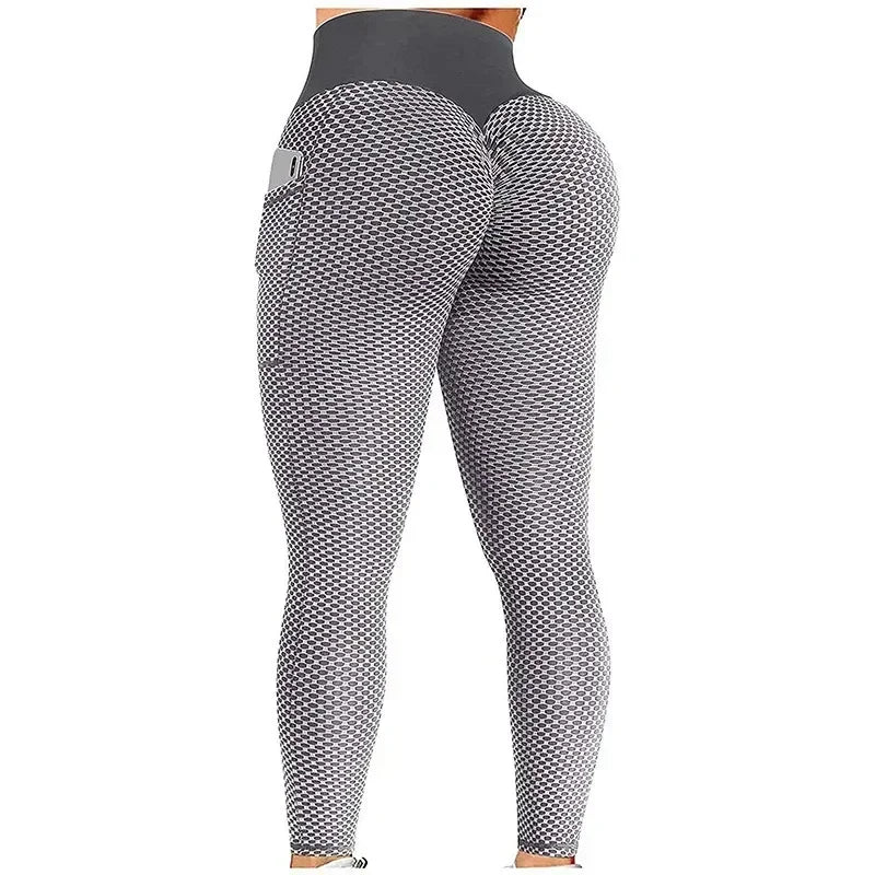 Pocket Scrunch Workout Leggings - Women&