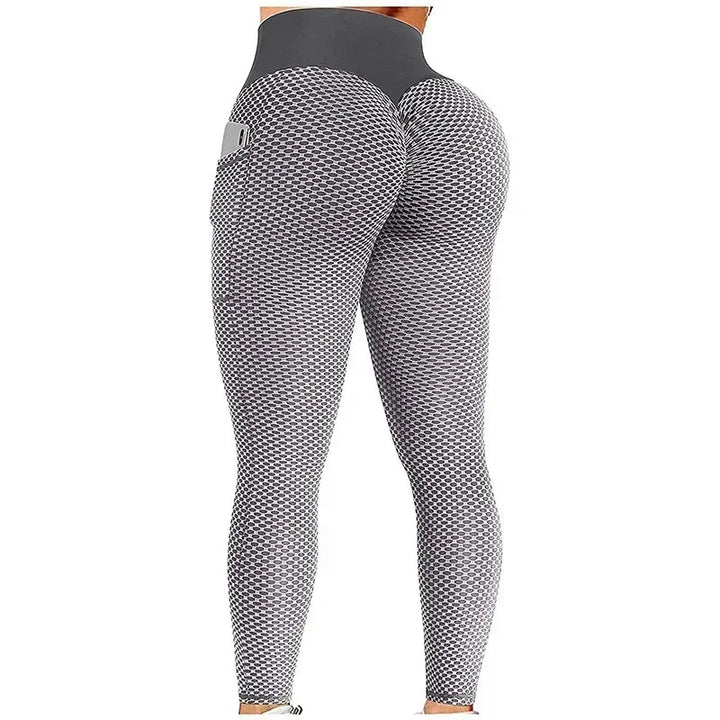 Pocket Scrunch Workout Leggings - Women&