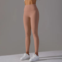 Breathable High-Waist Yoga Leggings - Women's Workout Tights for Running & Cycling