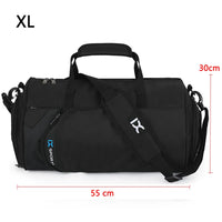 Wet-Dry Training Gym Bag - Large Multifunction Duffel with Shoe Storage