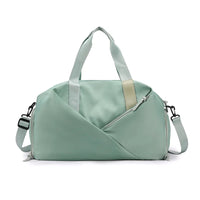 Dry-Wet Separation Travel Gym Bag - Women's Swim & Fitness Duffel with Shoe Space