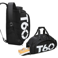 Dry-Wet Separation Gym Backpack - Large-Capacity Fitness Bag for Yoga & Sports