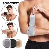 Adjustable Elbow Support Strap - Compression Brace for Tennis, Golf & Training